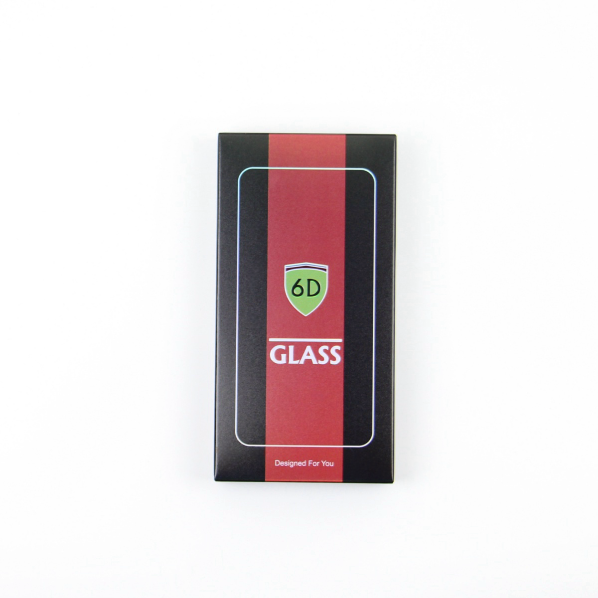 härdat glas 6D för iPhone 14 Pro svart frame 10in1