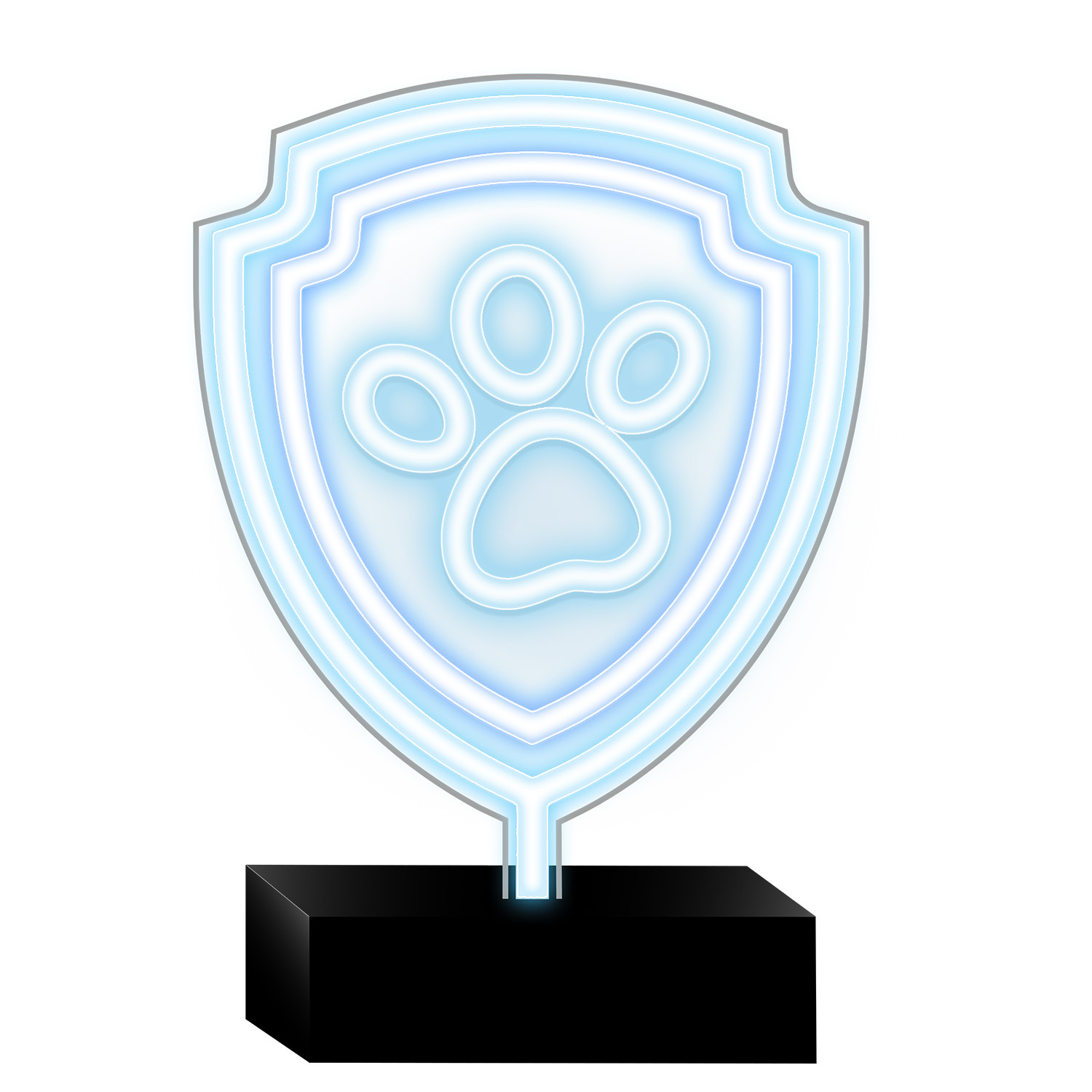 Neon LED on a ställ Paw Patrol - Paw OW-120246