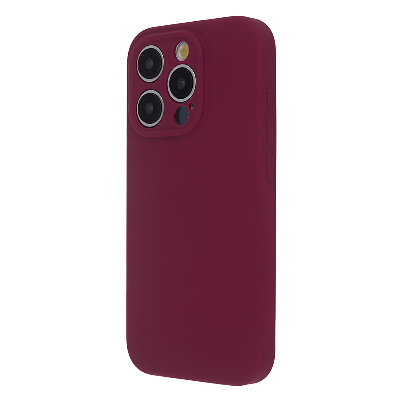 Soft Touch Mag skal för iPhone 12 burgundy