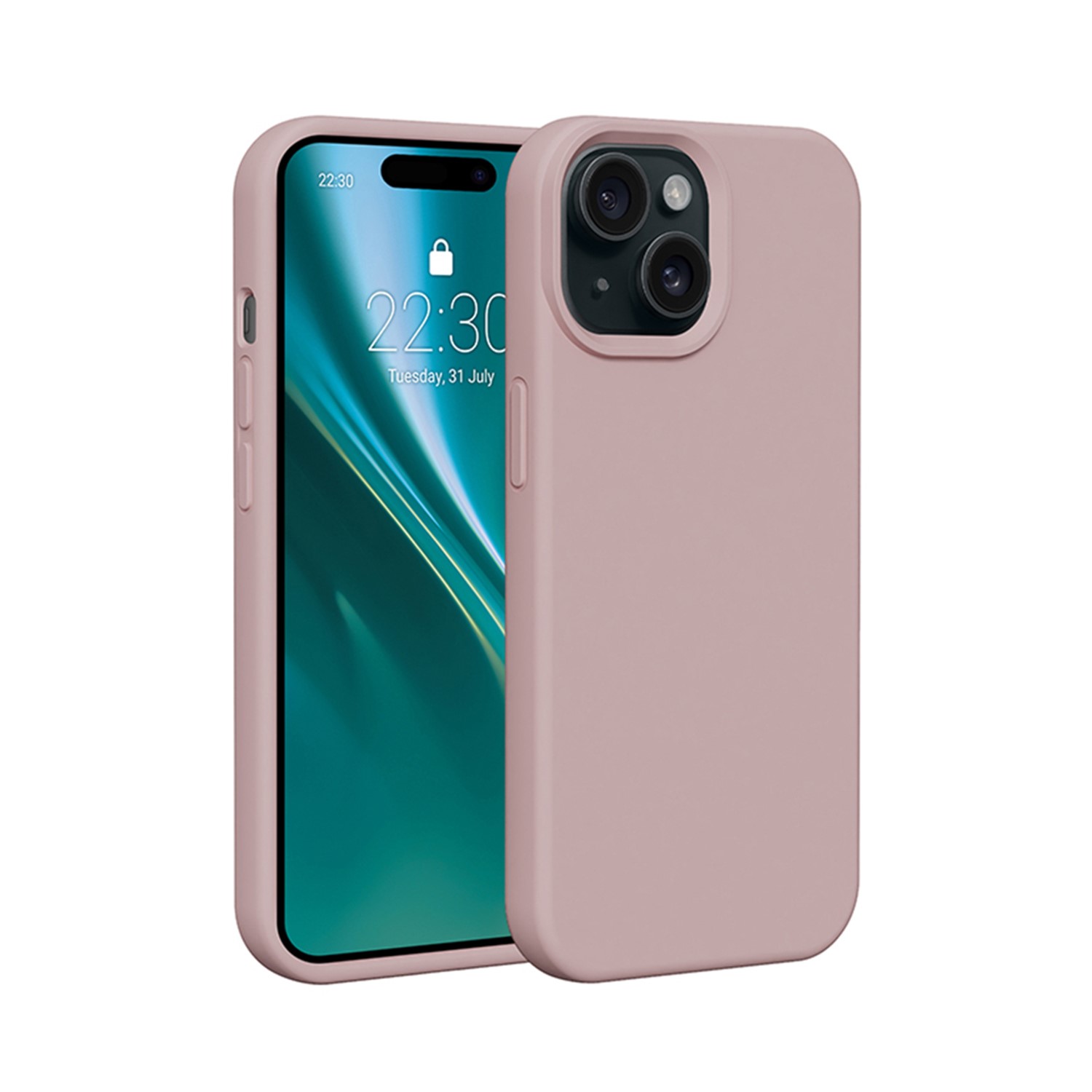 Etteri Silikonskal för iPhone 11 ljusrosa