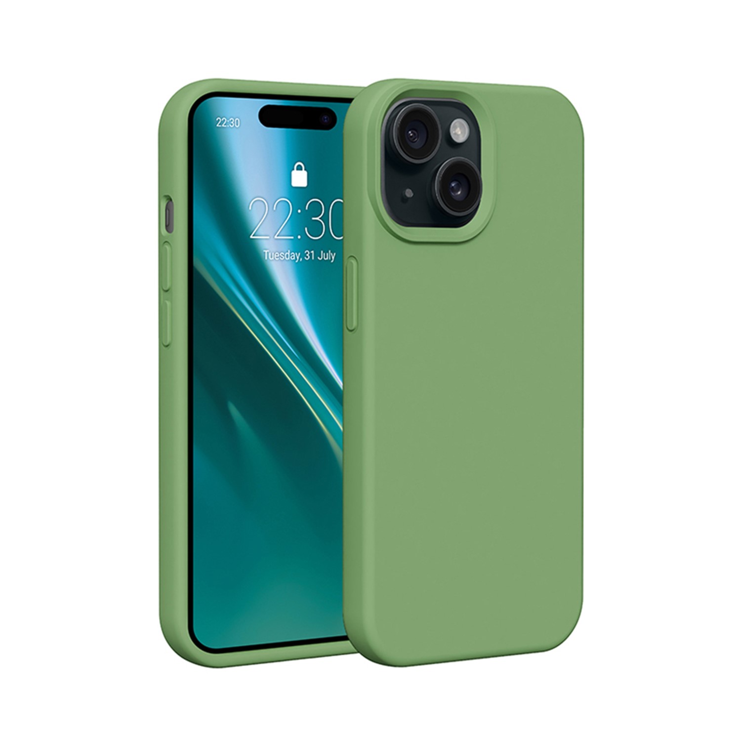 Etteri Silicone skal för iPhone 11 light grön