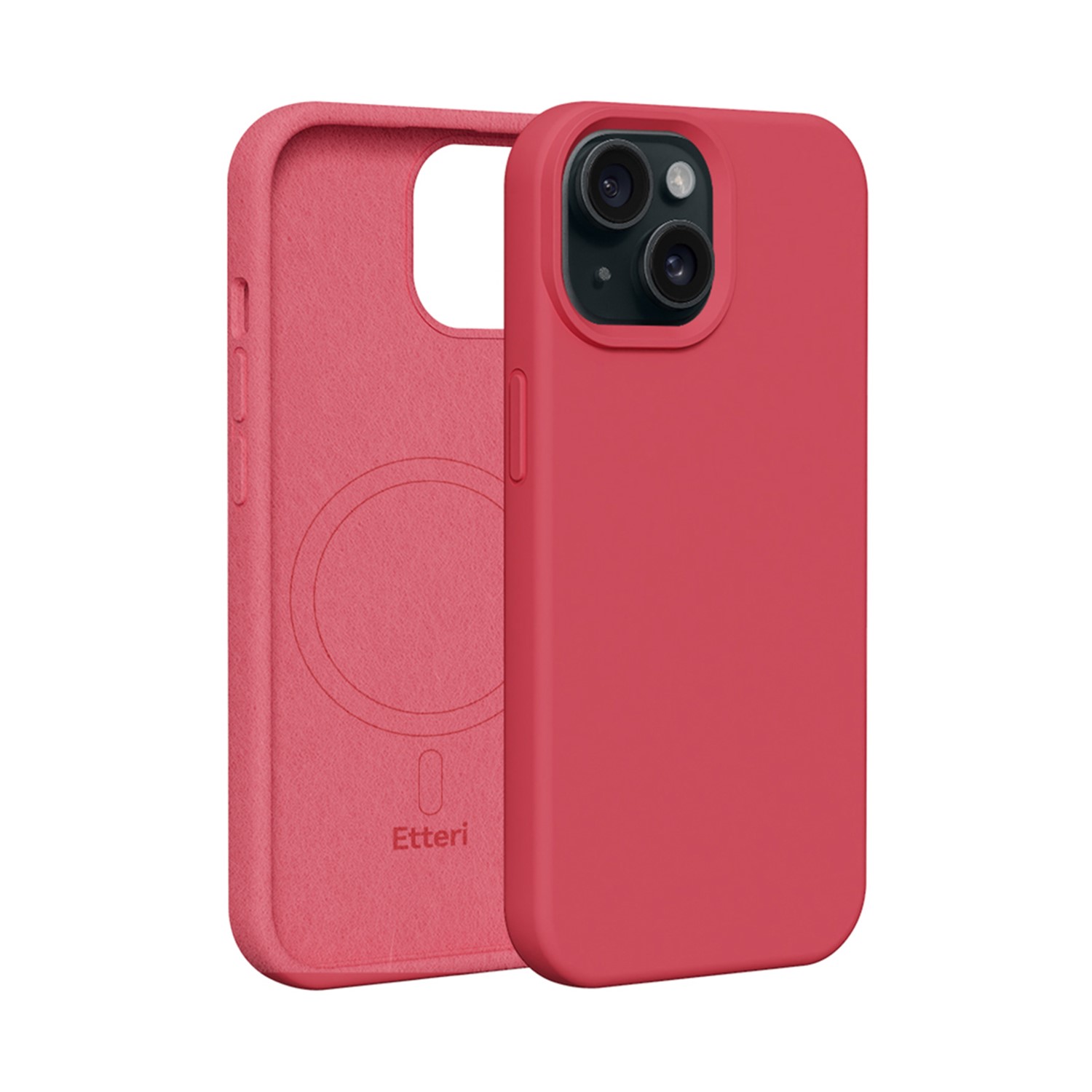 Etteri Silikon Mag-skal för iPhone 14 6,1" – Hallon