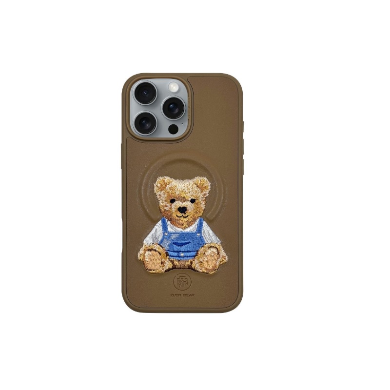 Nakładka Zuck Bear Everly Magsafe do Iphone 16 guld TTT