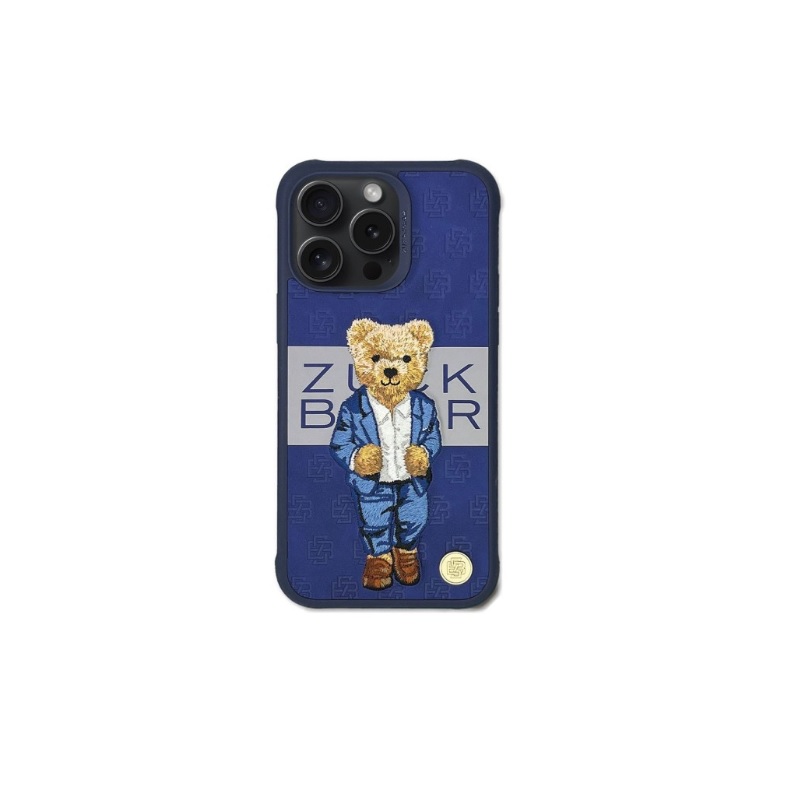 Nakładka Zuck Bear Paris Gentelman do Iphone 15 Pro Bow Suit TTT