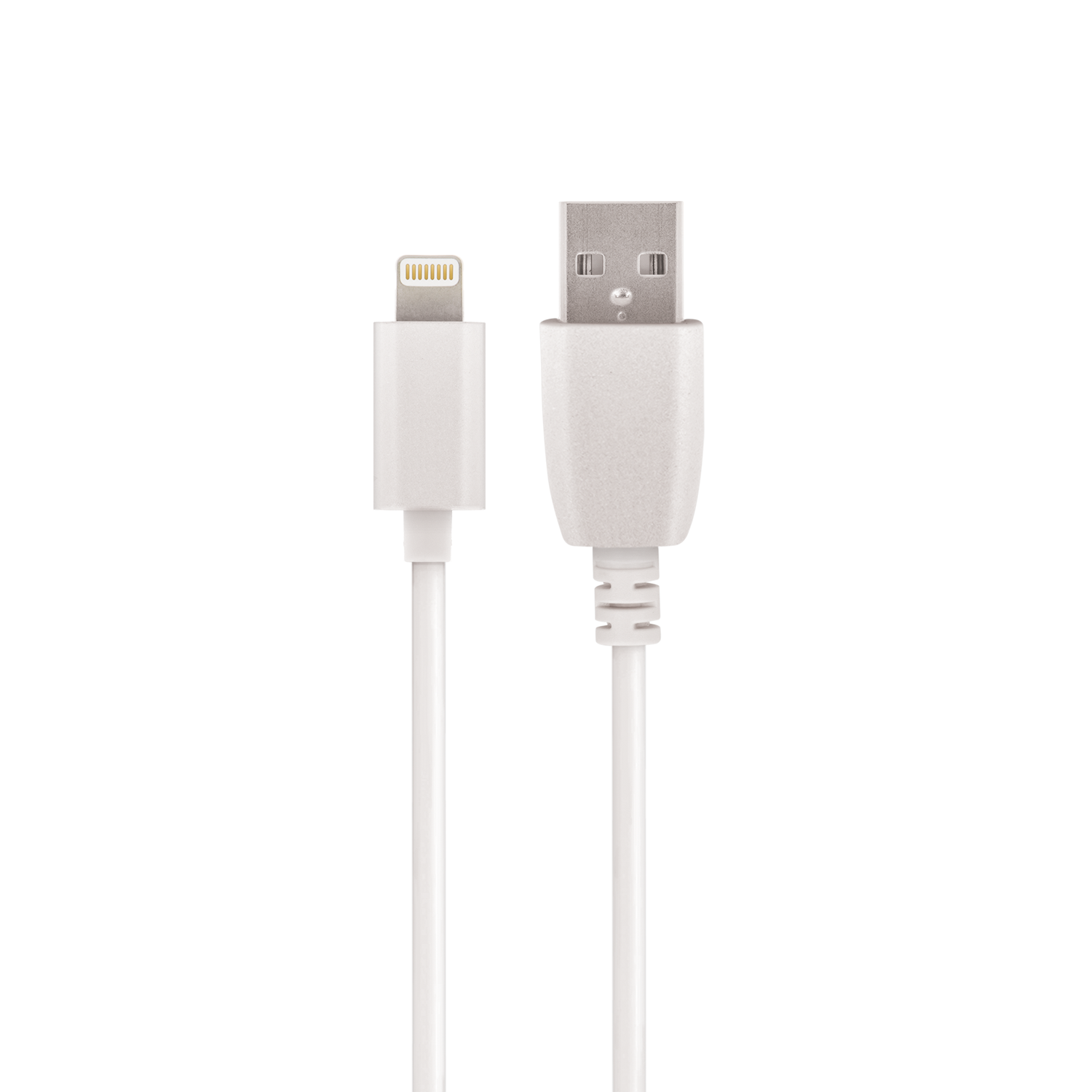 Setty USB kabel 1m 2,4A MFI Lightning vit R