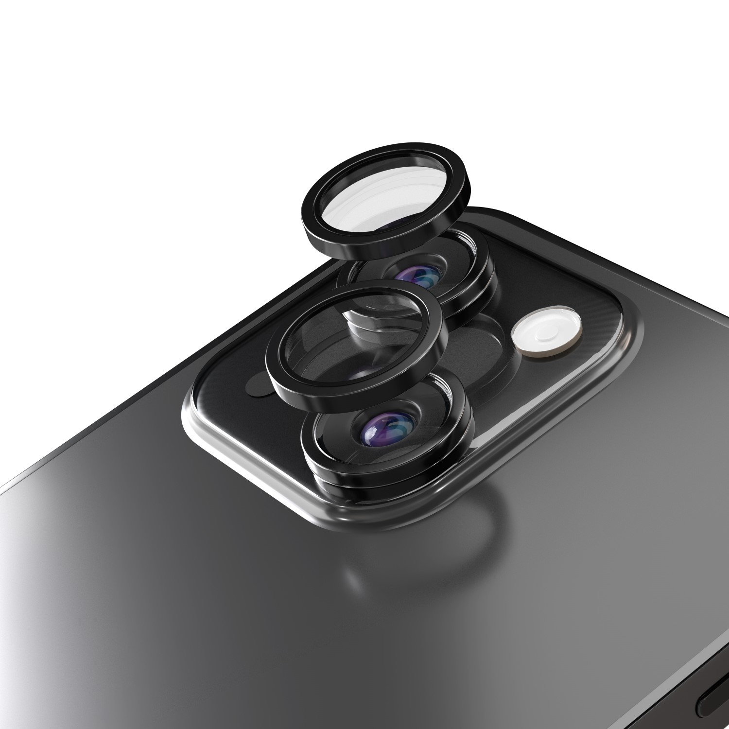 Etteri camera lens protector för iPhone 14 / 14 Plus svart