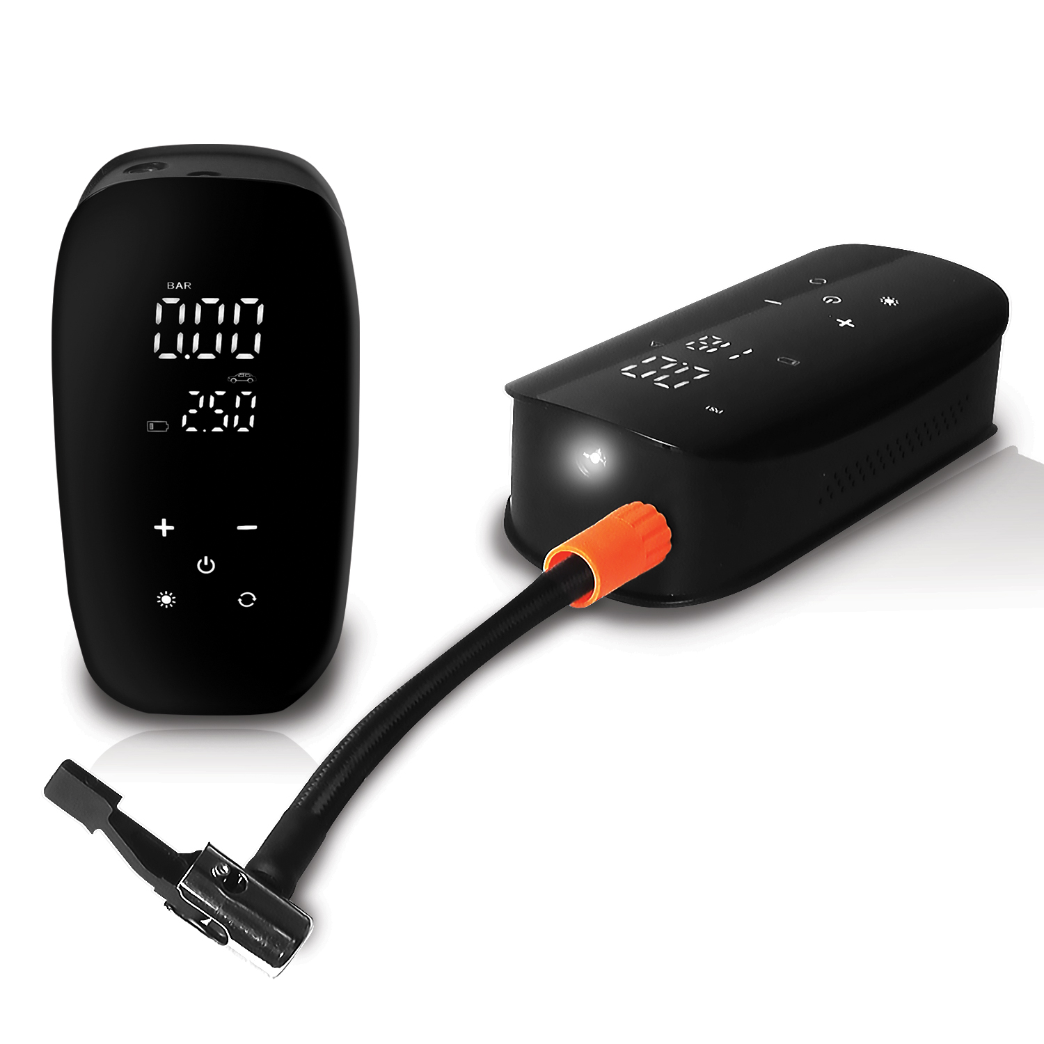 LTC Electric bicycle / car pump compressor power bank LCD 6000mAh USB-C