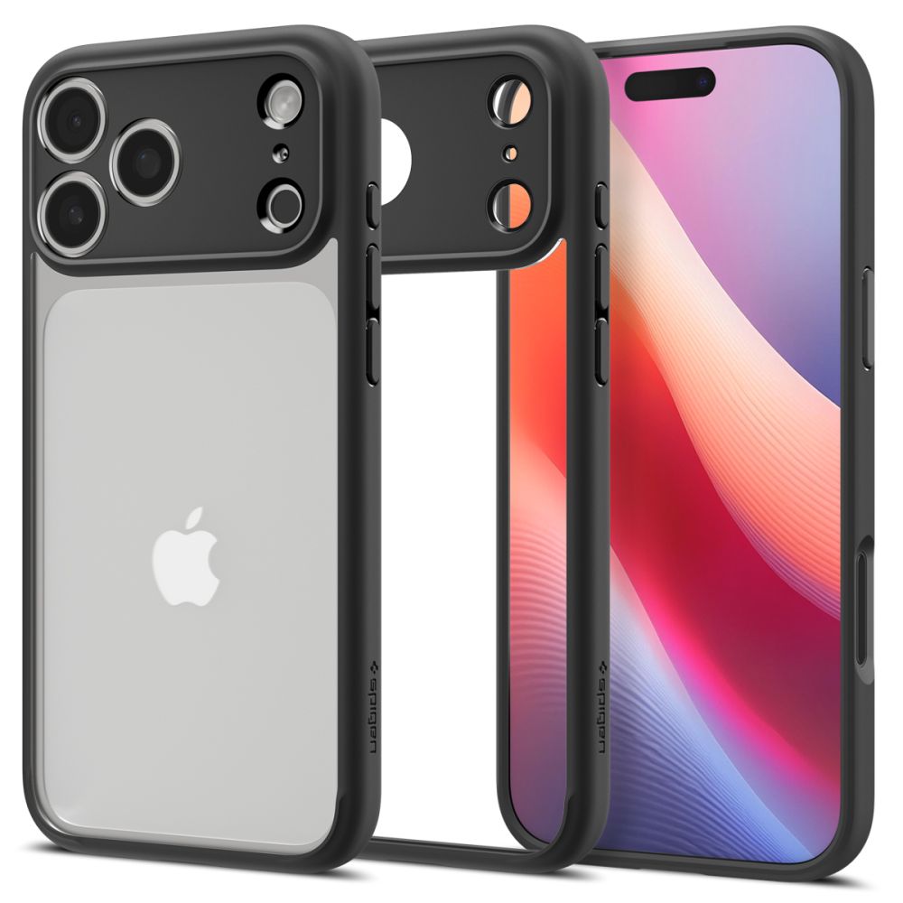 Spigen Ultra Hybrid fodral för iPhone 17 Pro Matte svart