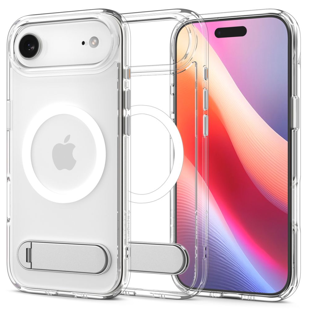 Spigen Ultra Hybrid ”S” Mag Magsafe fodral för iPhone 17 Air transparent / vit