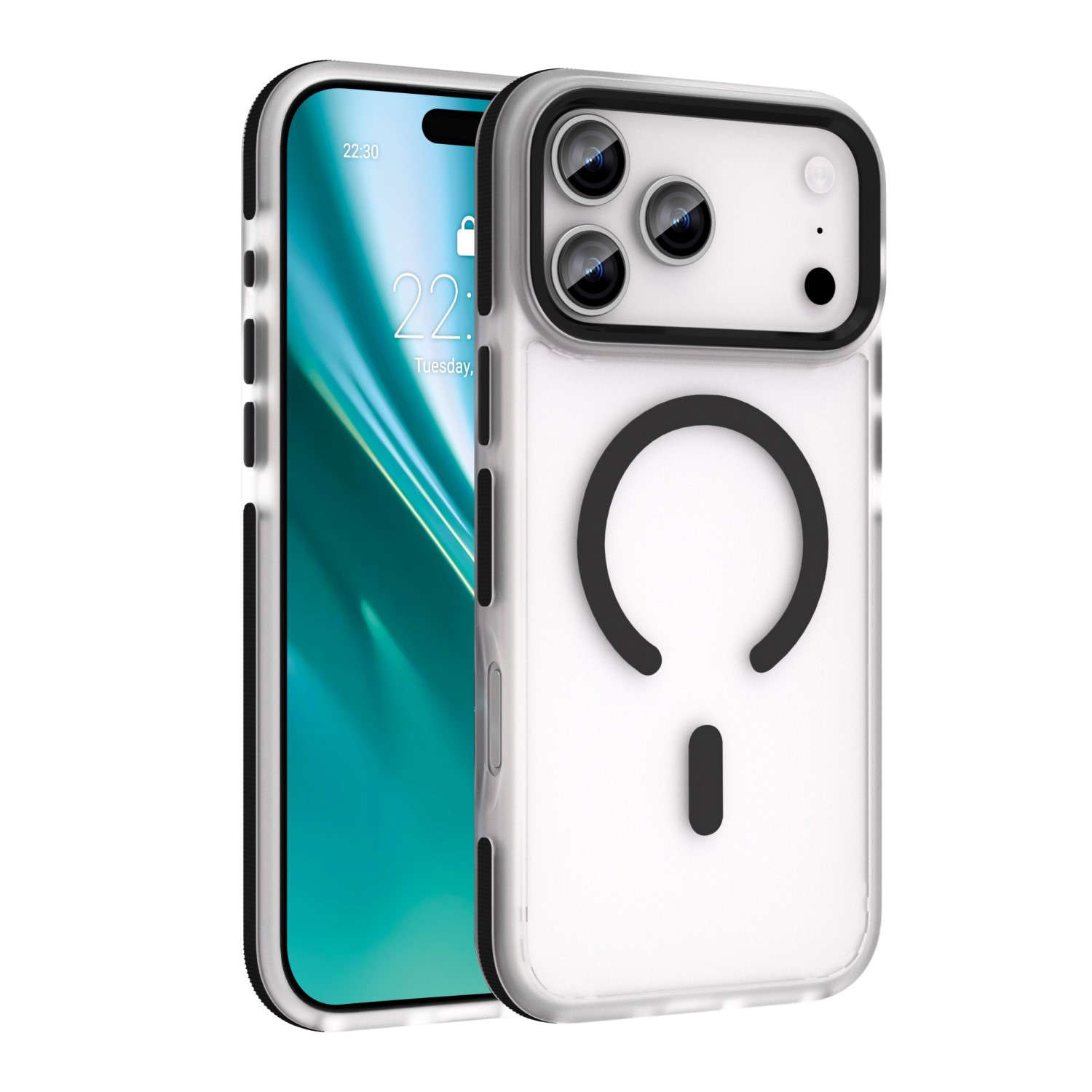 Etteri Icy Mag skal för iPhone 17 Pro / 18 Pro svart