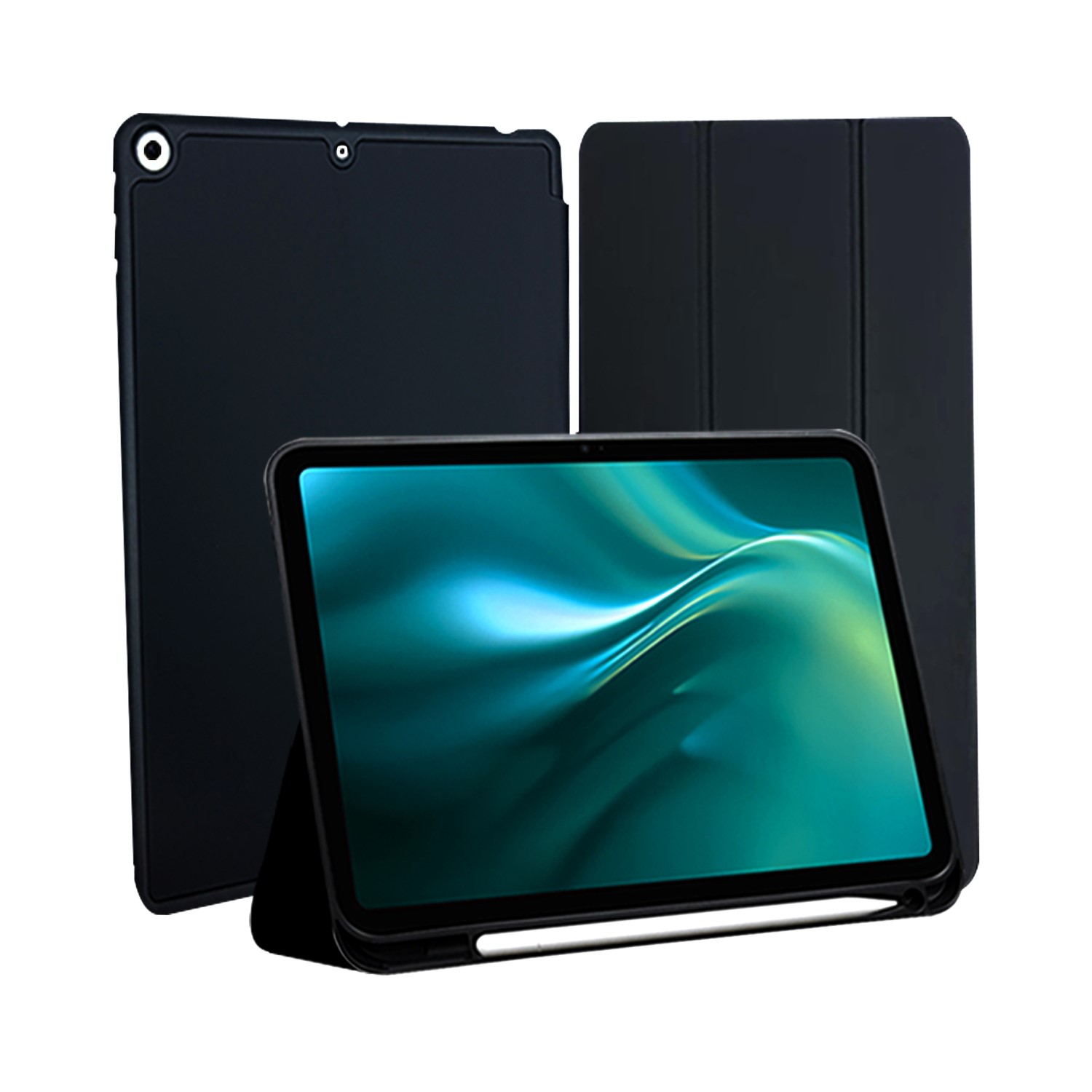 Etteri fodral för Apple iPad 7 2019 / 8 2020 / 9 2021 svart