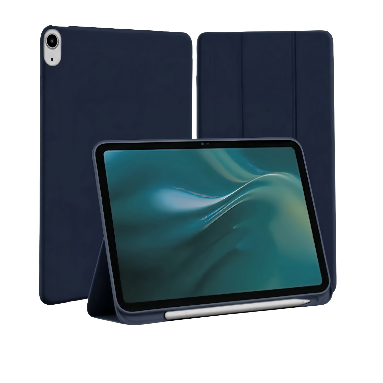 Etteri fodral för Apple iPad Air 4 2020 / 5 2022 / 6 2024 / 7 2025 / 8 2026 11'' mörkblå