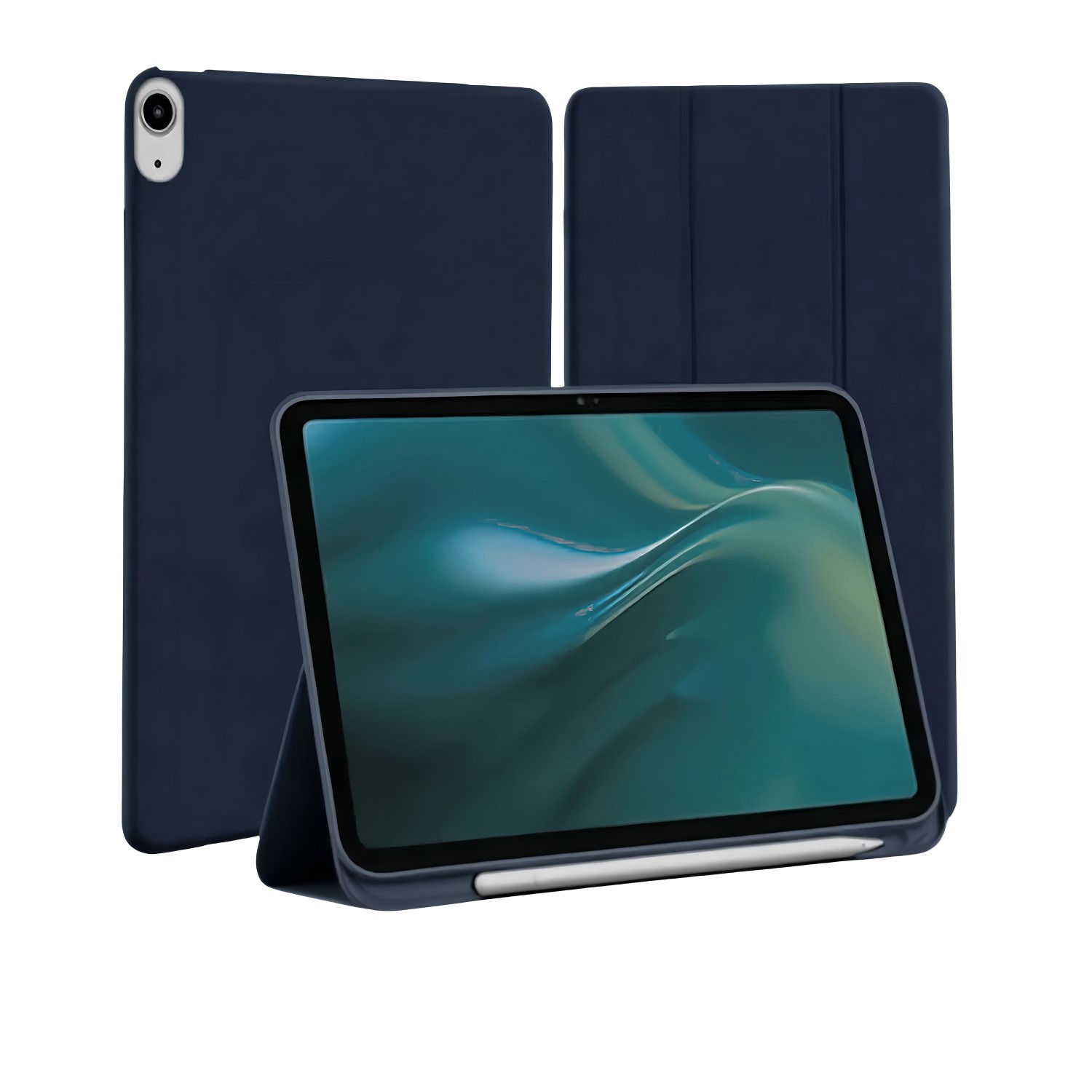 Etteri fodral för Apple iPad 10 2022 / iPad 11 A16 2025 / iPad 12 A19 2026 11" mörkblå