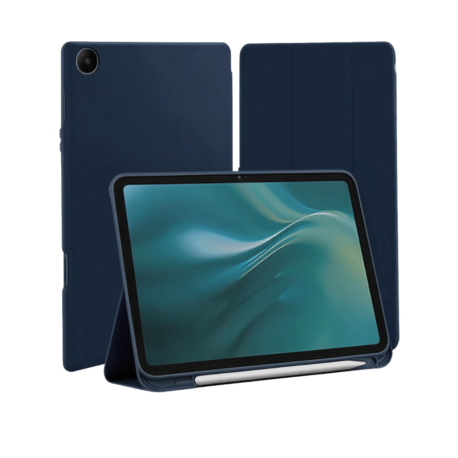 Etteri fodral för Samsung Galaxy Tab A9+ 2023 / A11+ 2025 11' mörkblå