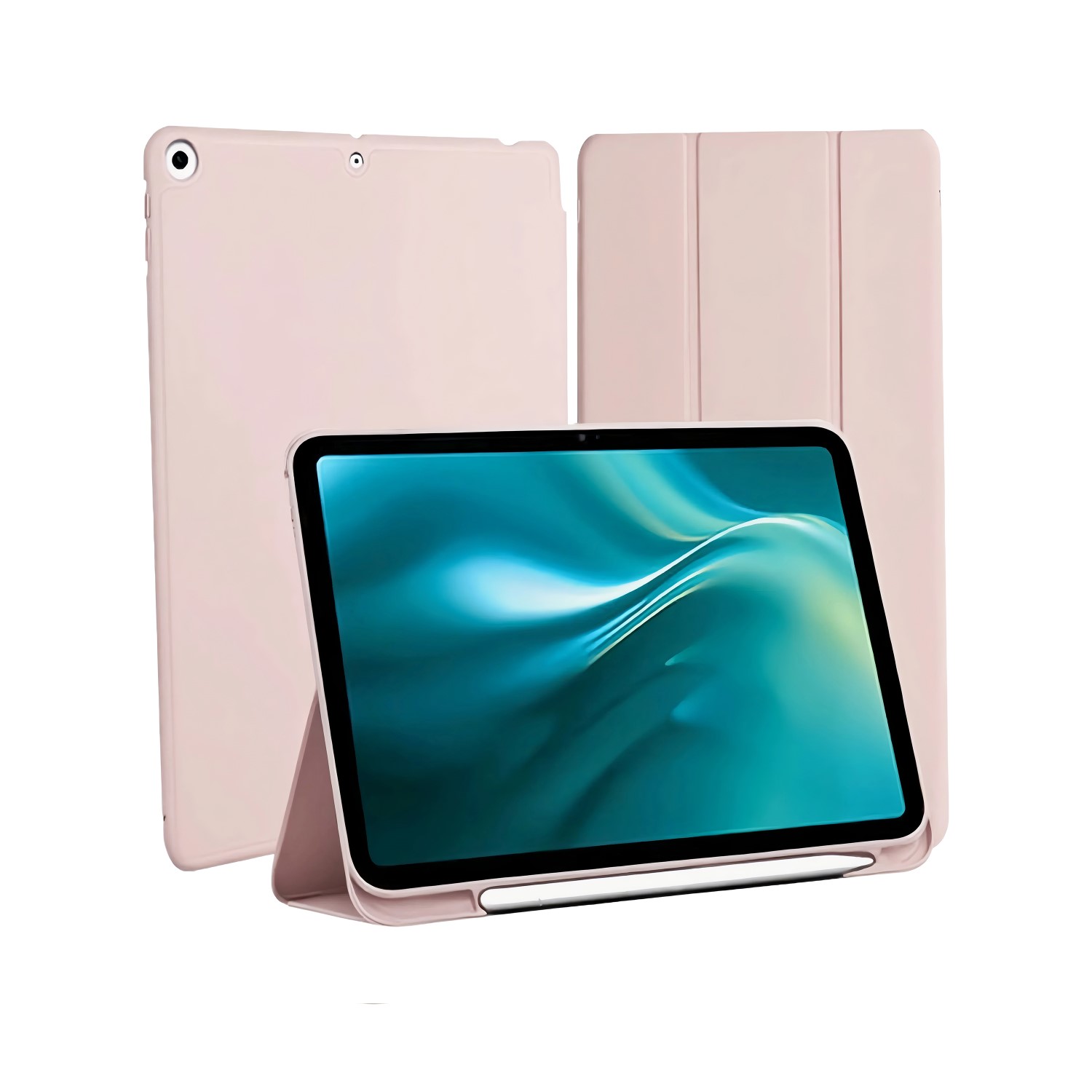 Etteri fodral för Apple iPad 7 2019 / 8 2020 / 9 2021 light rosa