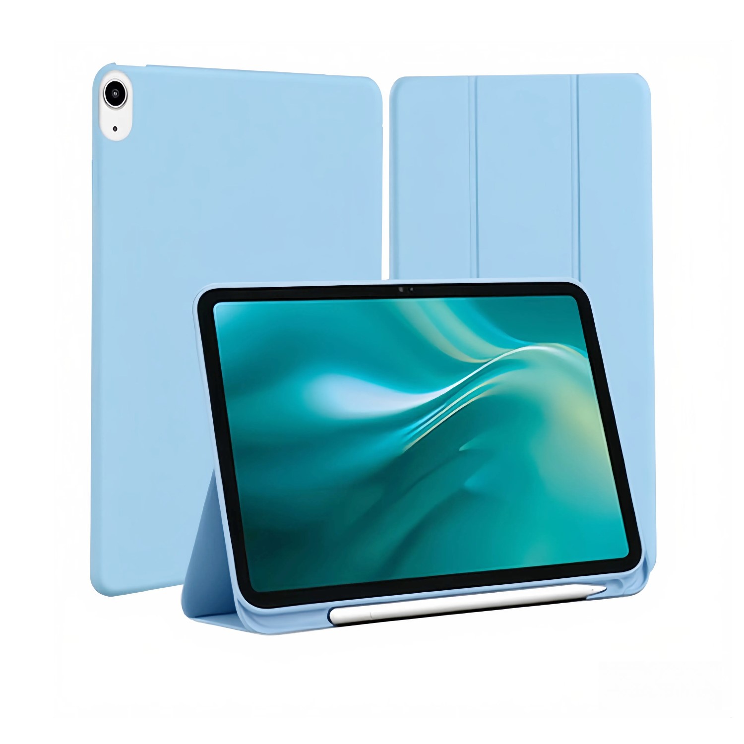 Etteri fodral för Apple iPad 10 2022 / iPad 11 A16 2025 / iPad 12 A19 2026 11" ljusblå