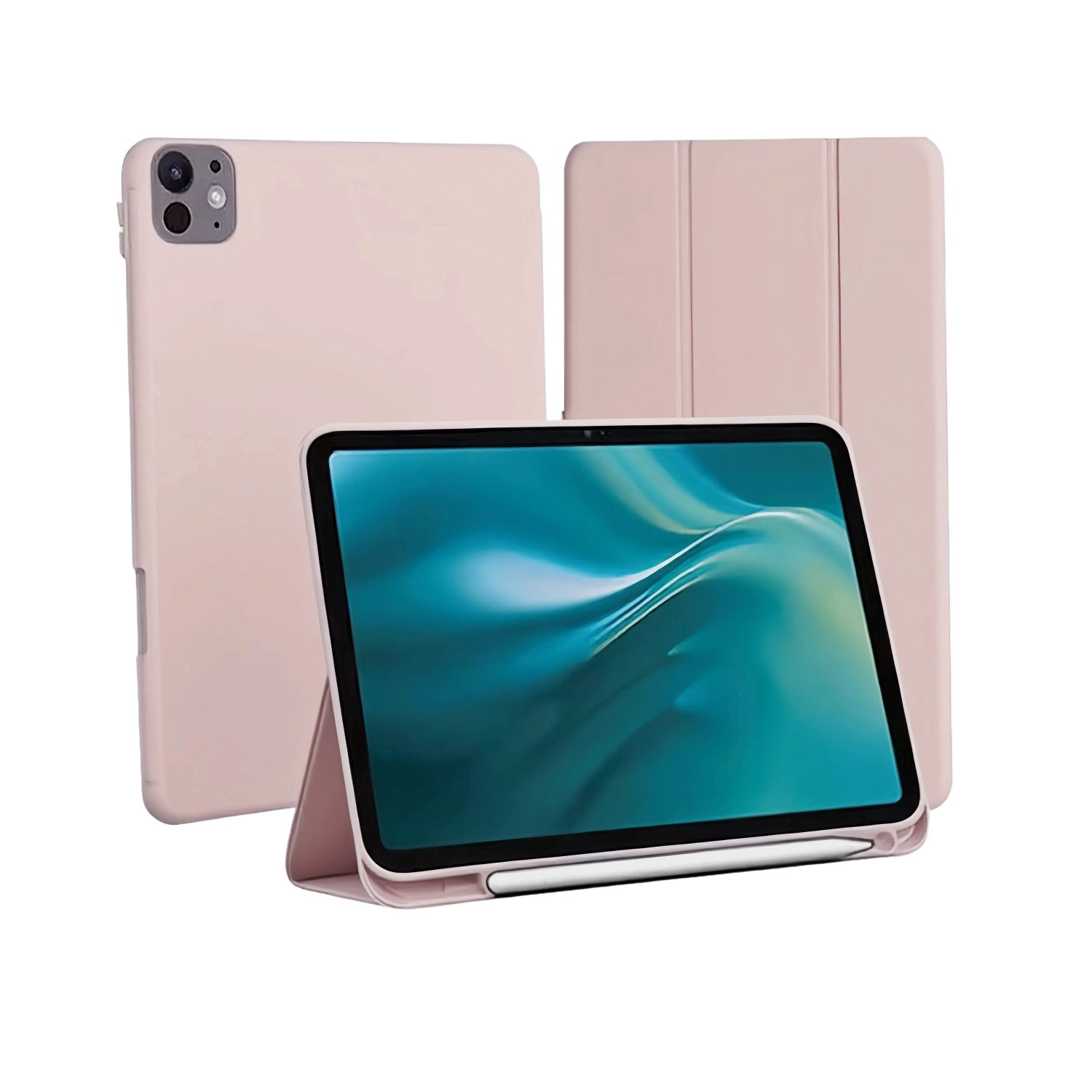 Etteri fodral för Apple iPad Pro 2024 11' light rosa