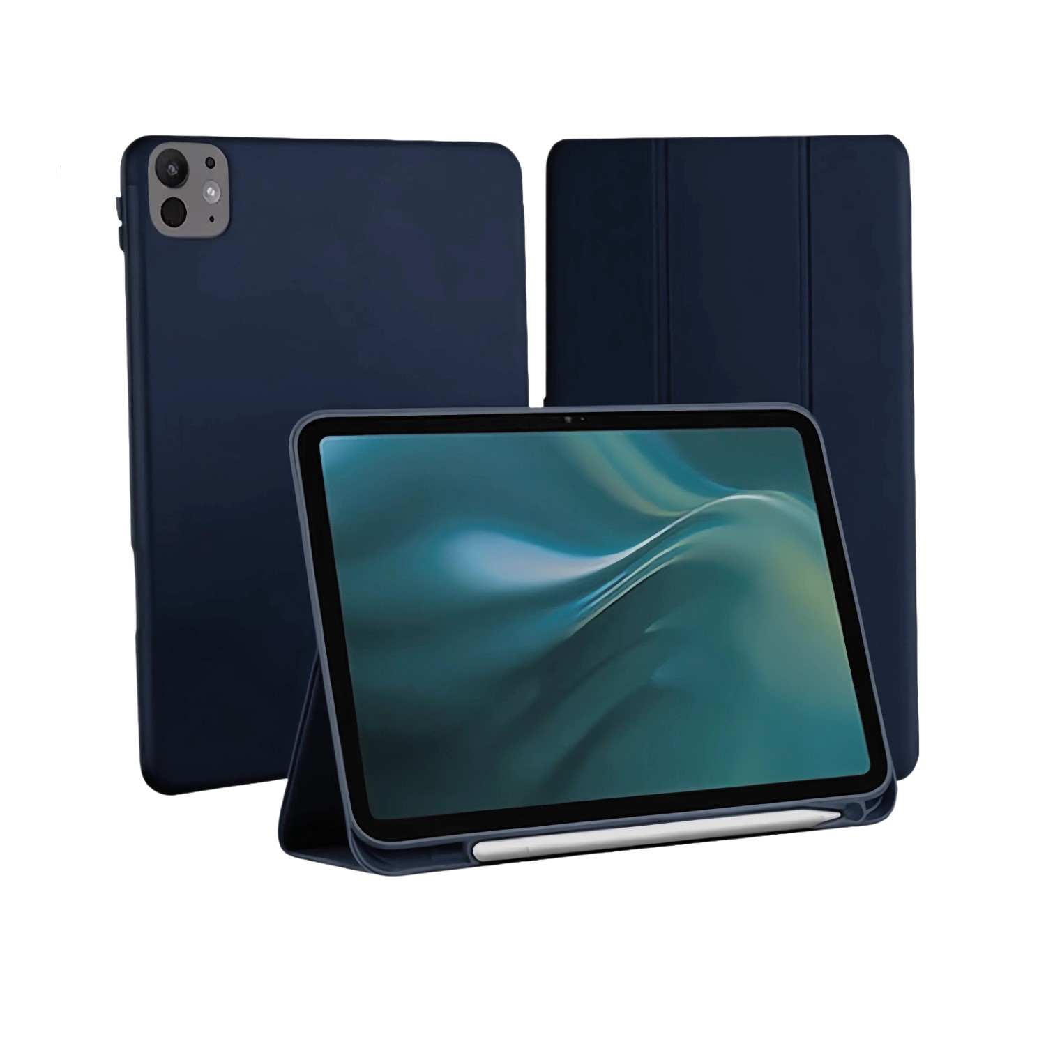 Etteri fodral för Apple iPad Pro 2024 11' mörkblå