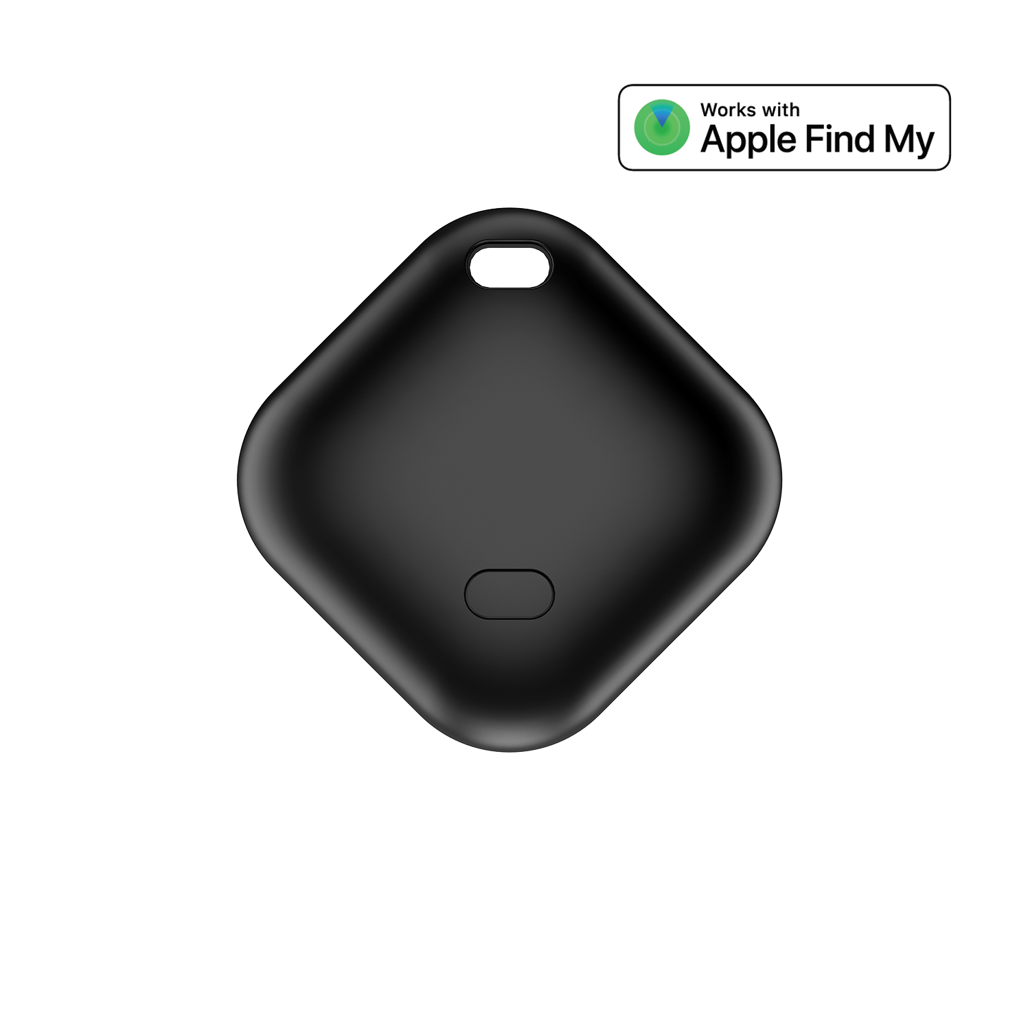 Setty locator FindMy square TFO TAG 02 svart + etui