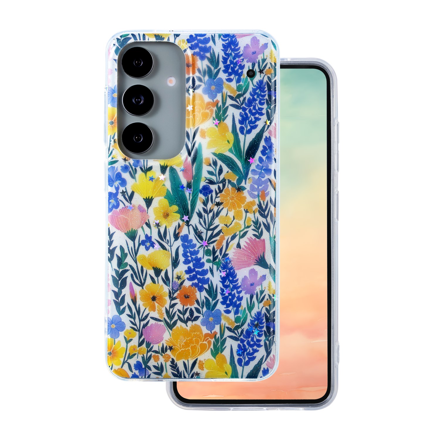 Glow Glam fodral för Samsung Galaxy S25 rustic