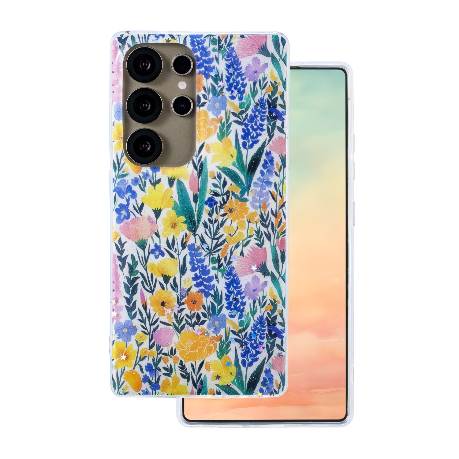 Glow Glam fodral för Samsung Galaxy S25 Ultra rustic