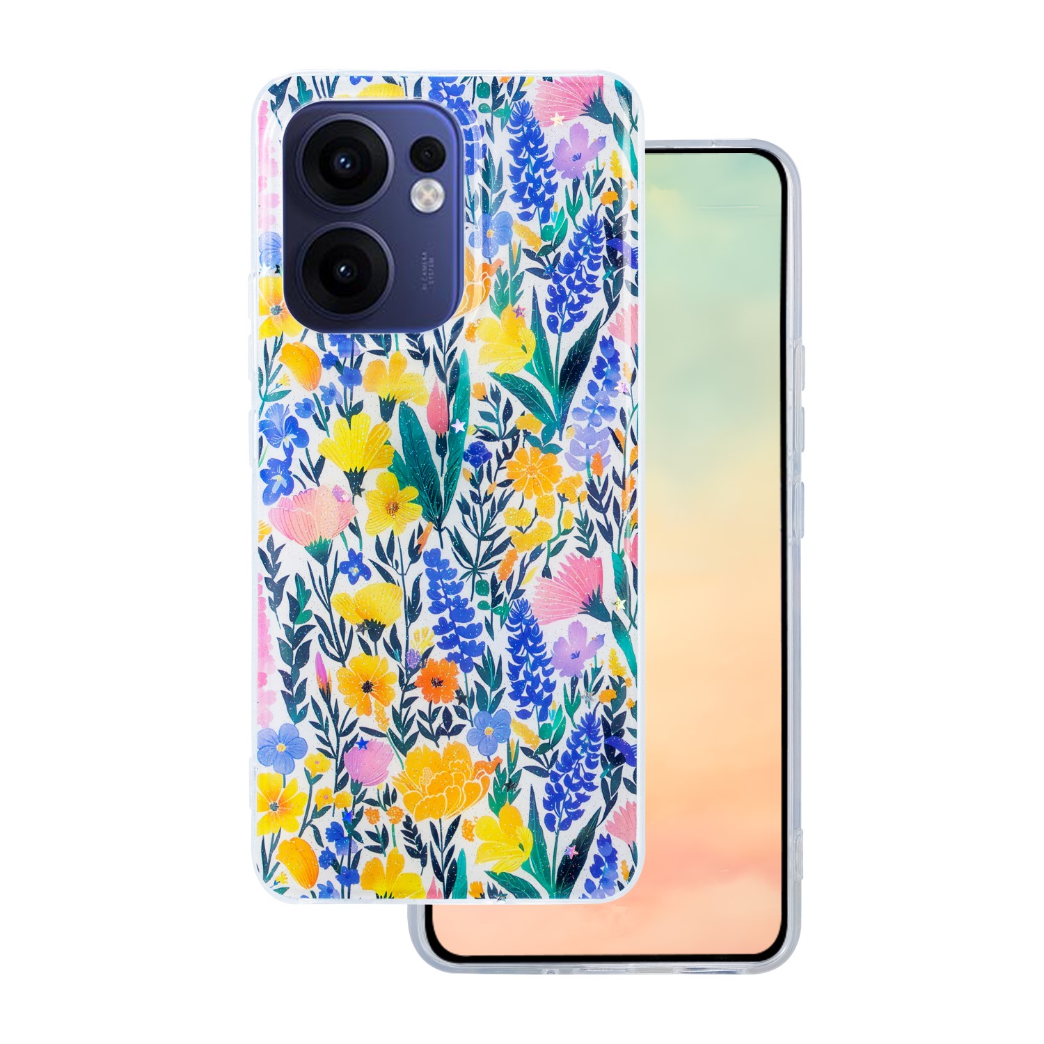 Glow Glam fodral för Oppo Reno 13F 5G (Global) / 13FS 5G rustic