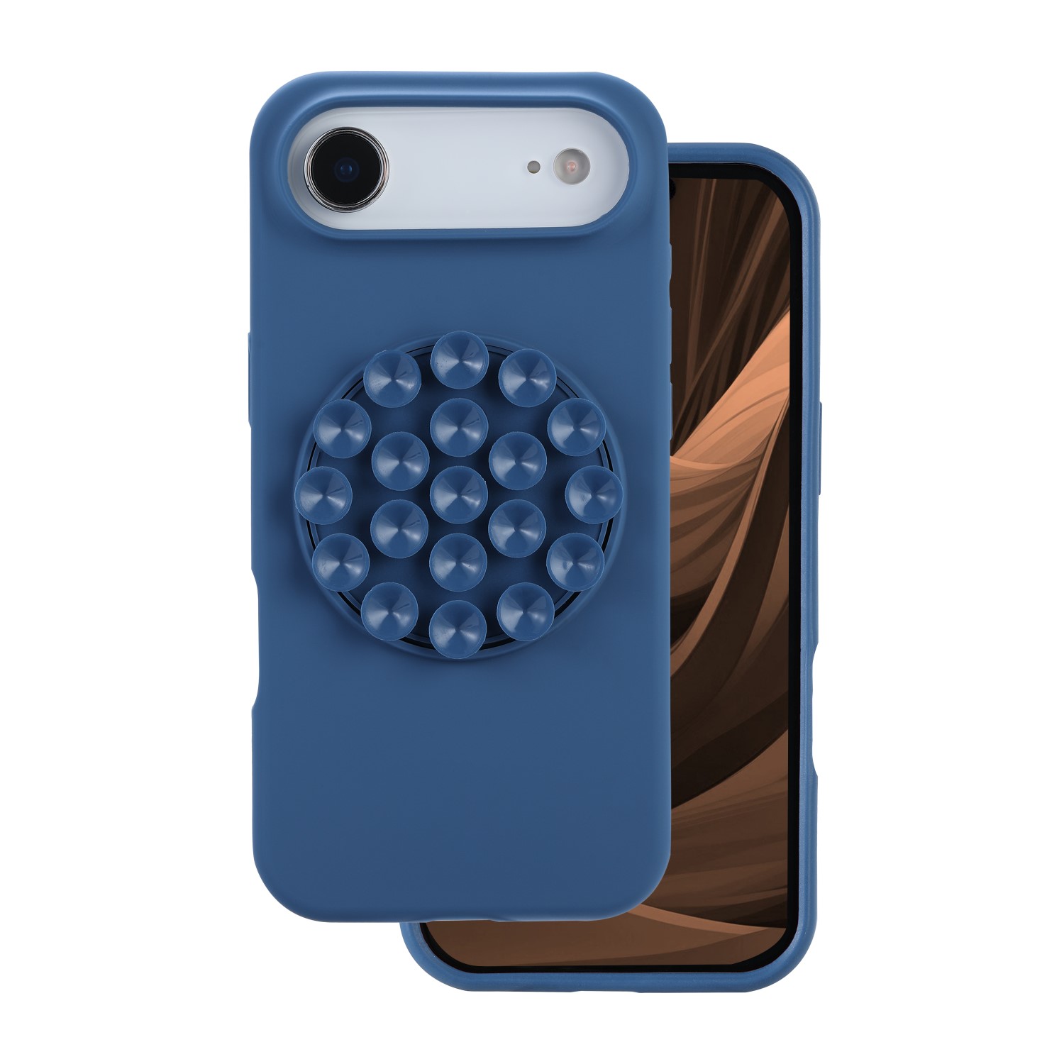 Silicone Stick skal för iPhone 17 Air blå