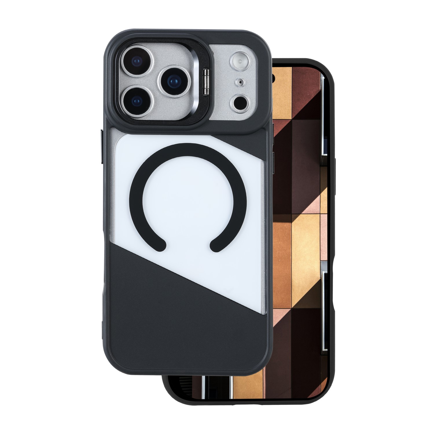 Fusion Mag skal för iPhone 17 Pro Max svart