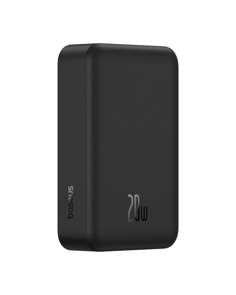 Baseus EnerFill FM41 Ultra-Mini Magnetic Power Bank 20W 20000mAh svart
