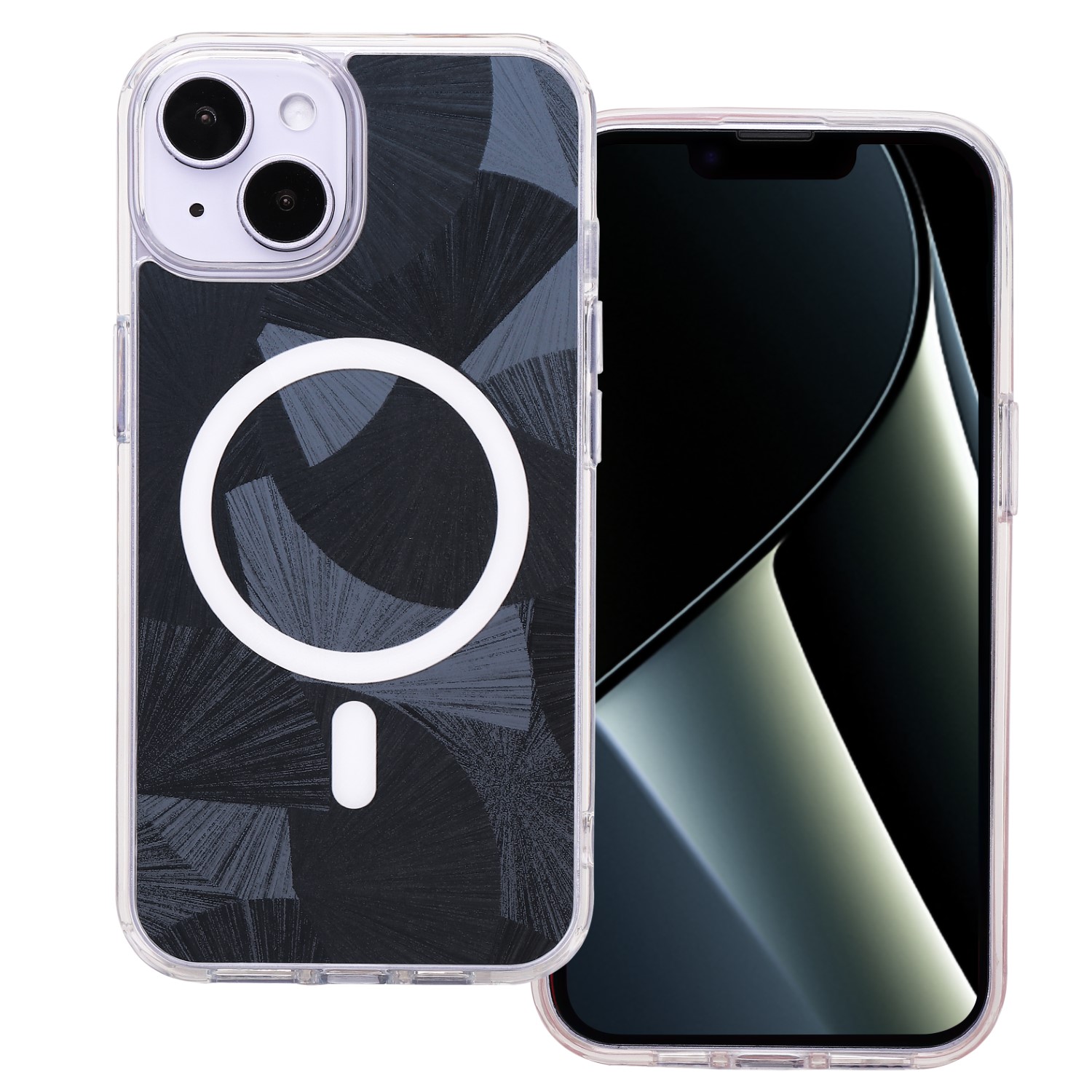 Flash Mag skal för iPhone 14 svart