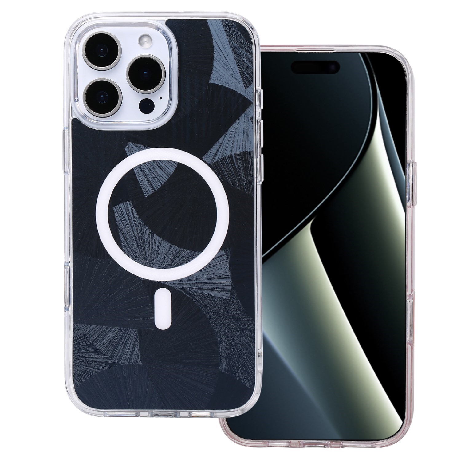 Flash Mag skal för iPhone 16 Pro Max svart