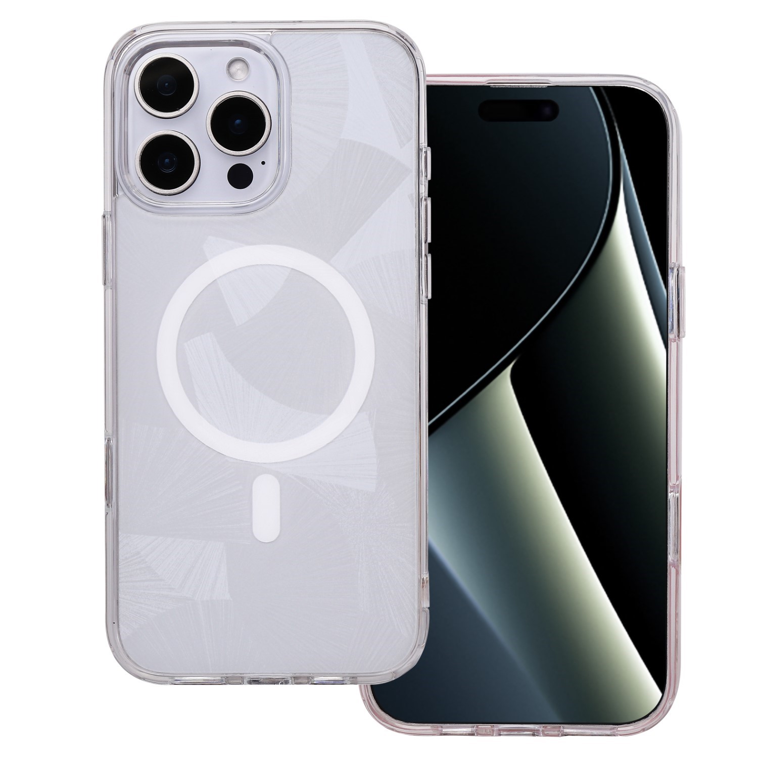 Flash Mag skal för iPhone 16 Pro Max grå