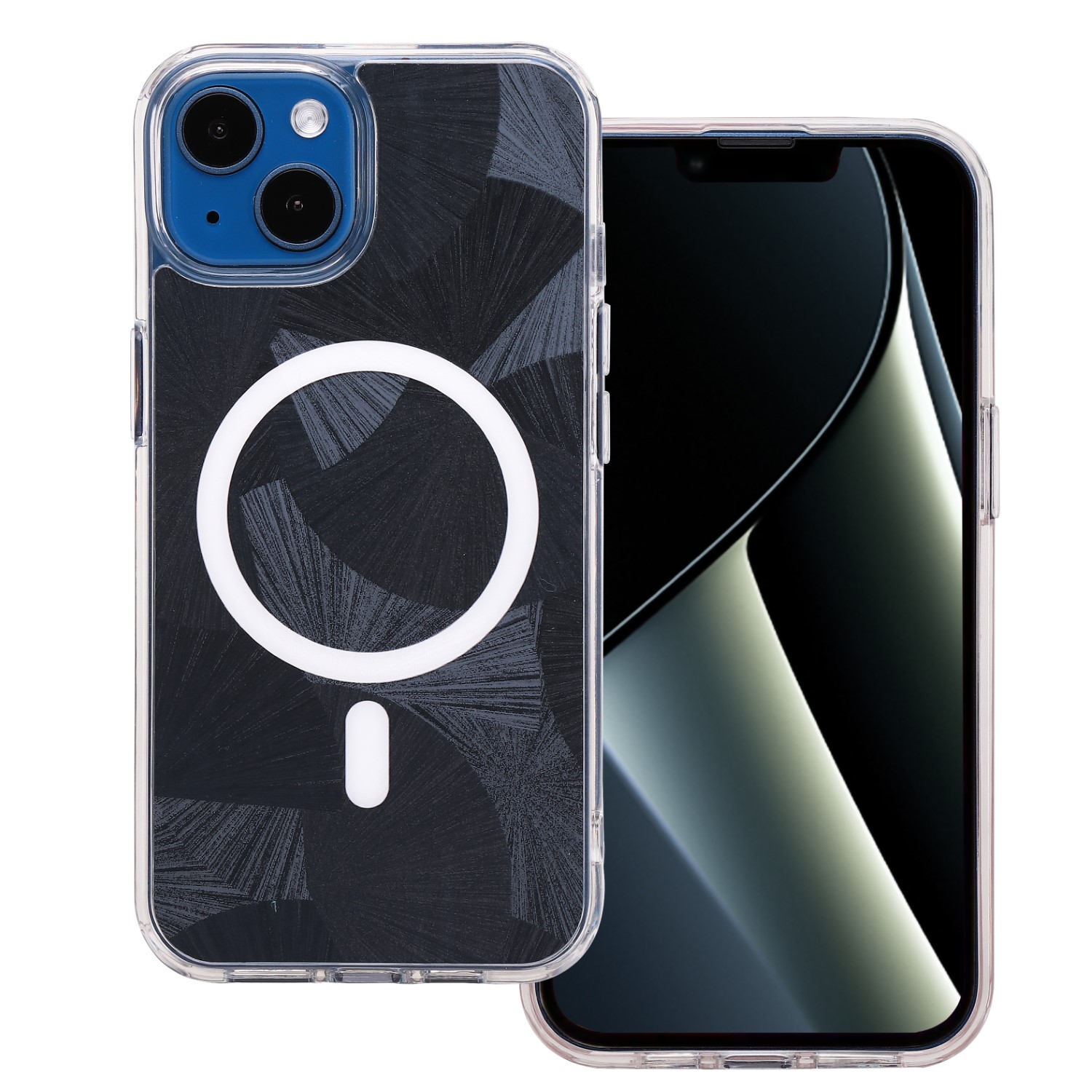 Flash Mag skal för iPhone 13 svart