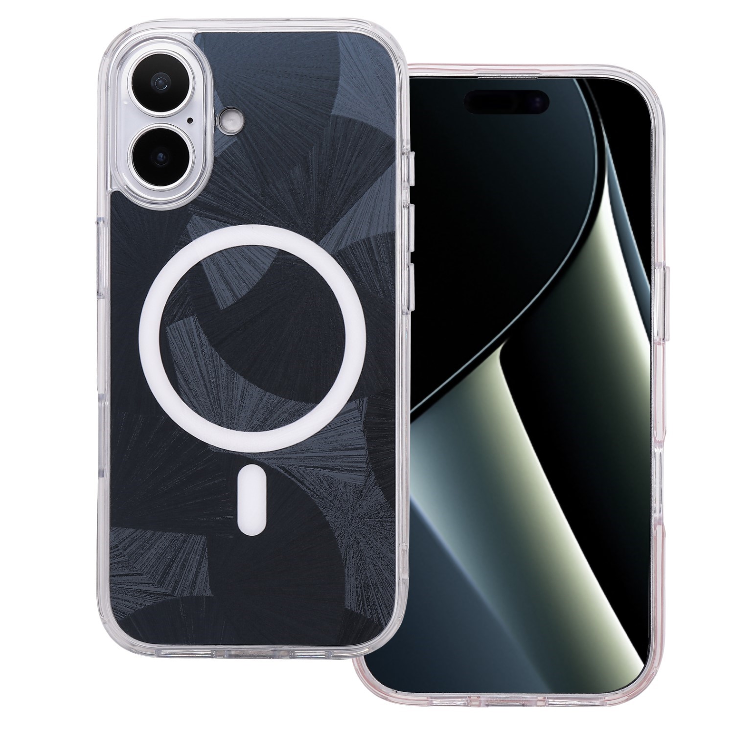 Flash Mag skal för iPhone 17 svart