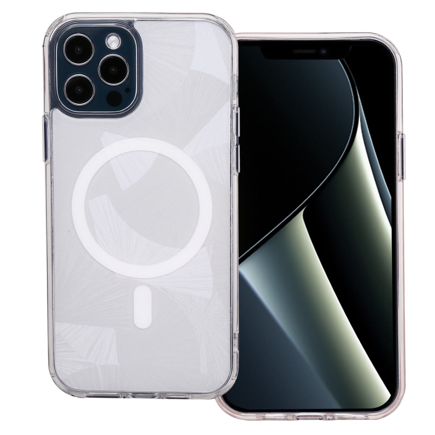 Flash Mag skal för iPhone 12 / 12 Pro grå