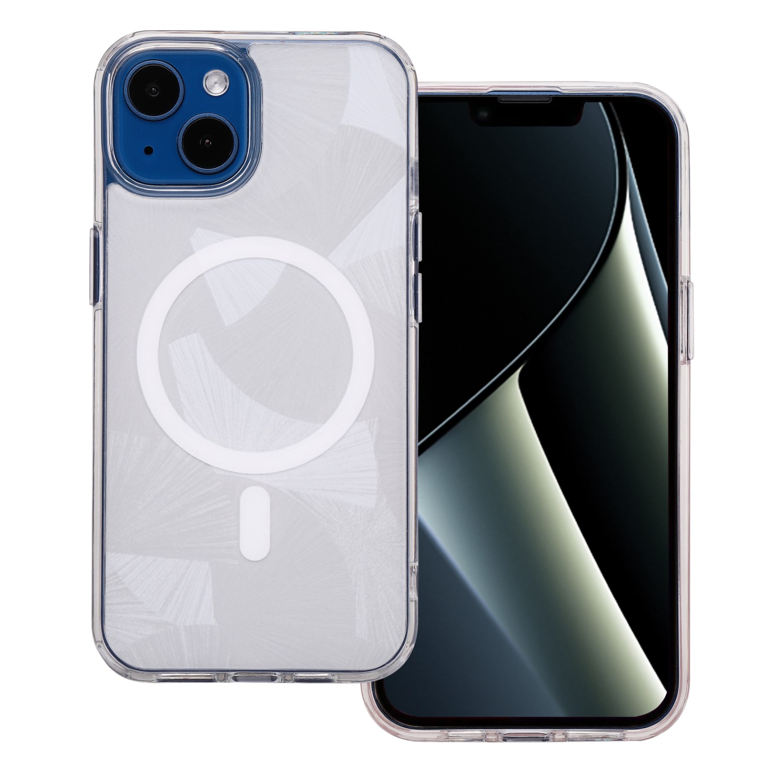 Flash Mag skal för iPhone 13 grå