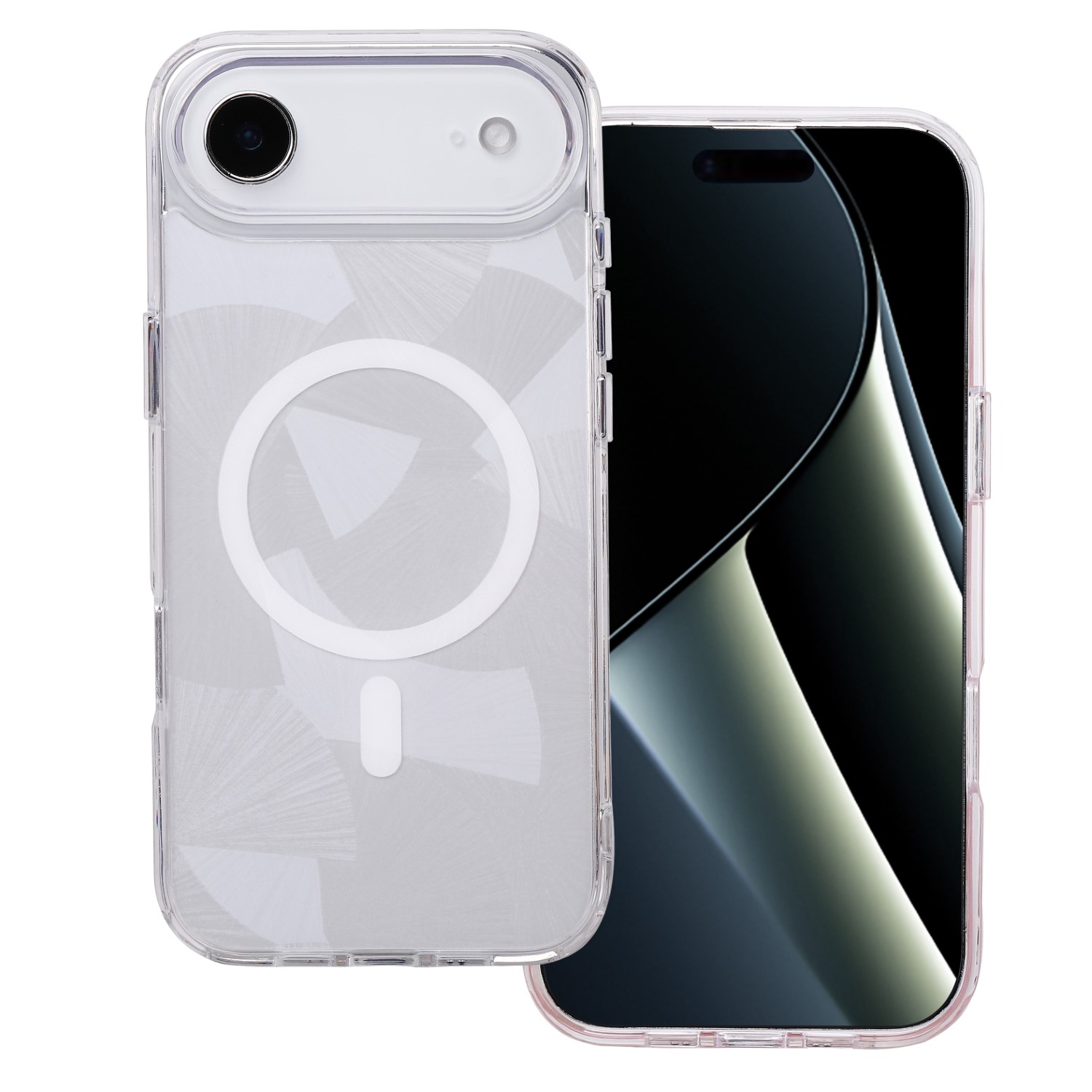 Flash Mag skal för iPhone 17 Air grå