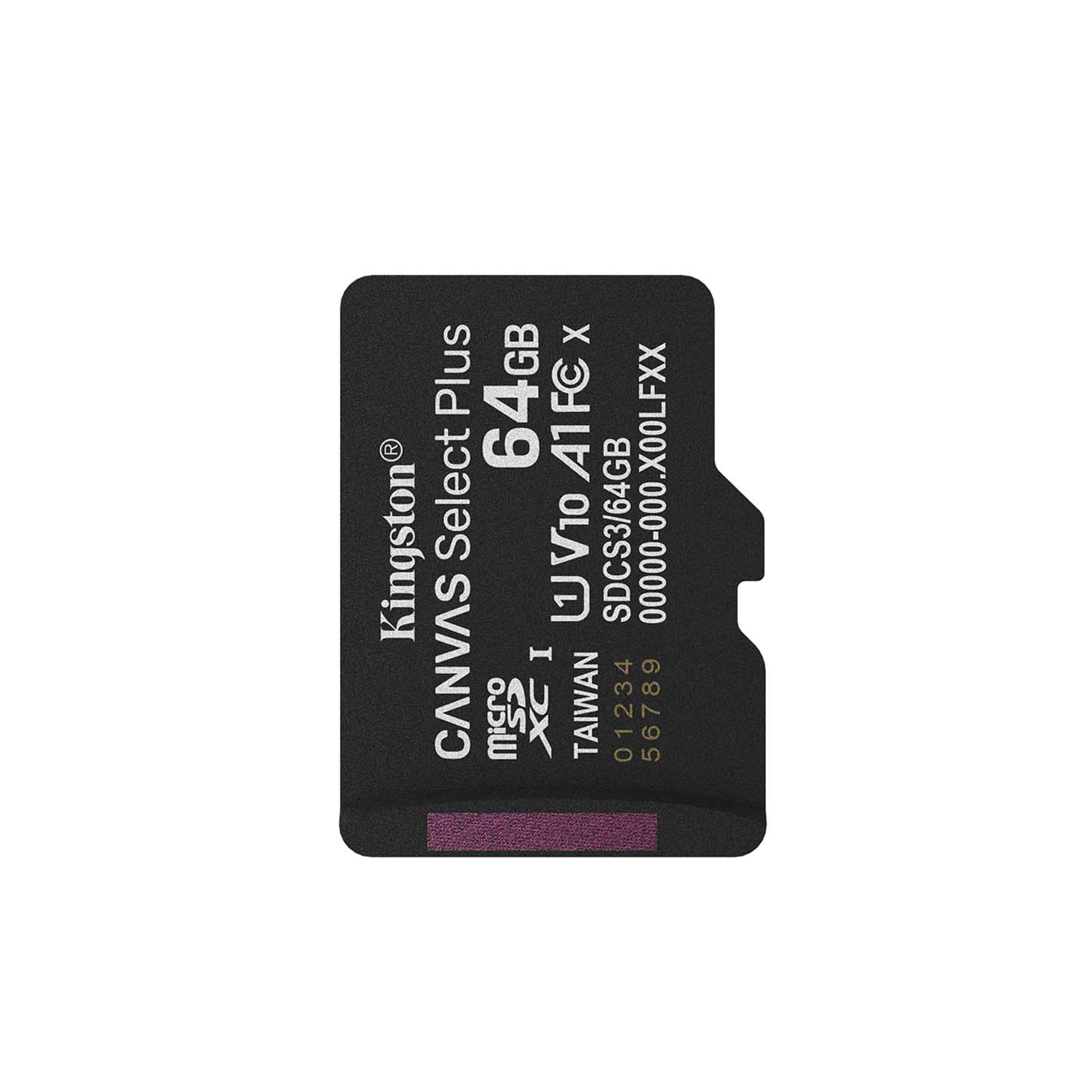 Kingston *microSD 64GB Canvas Select+ G3 150MB / s