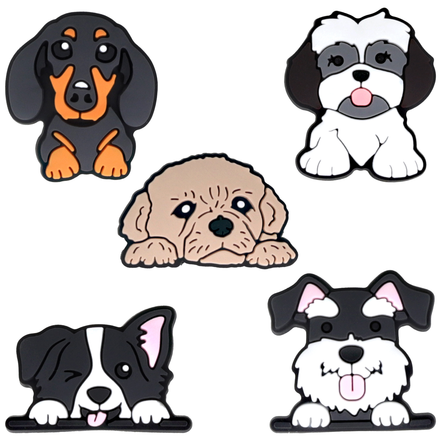 3D Sticker Dog 5pcs set