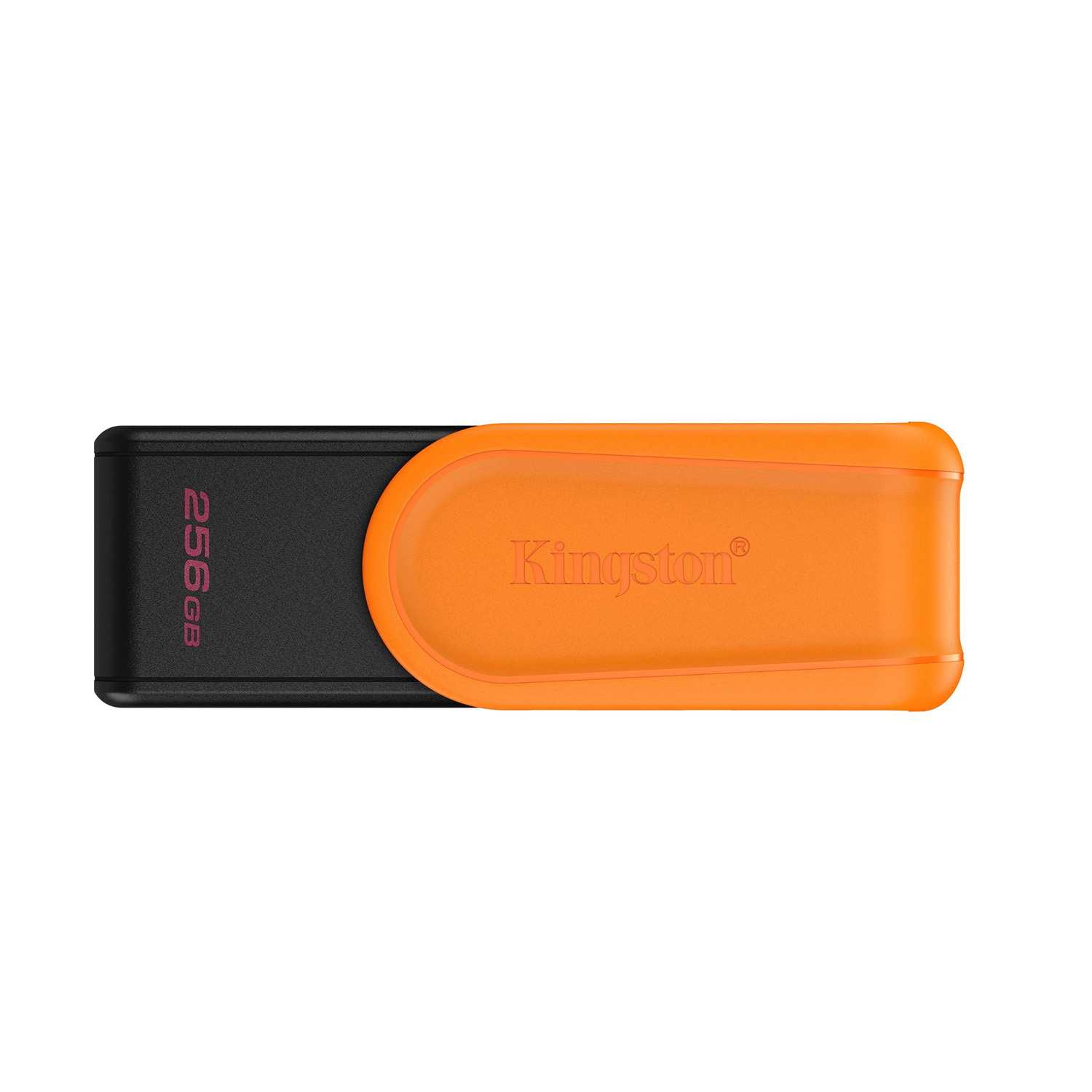 Kingston pendrive 256GB Portable USB 3 2 Gen 1 DataTraveler Exodia S (svart / orange)