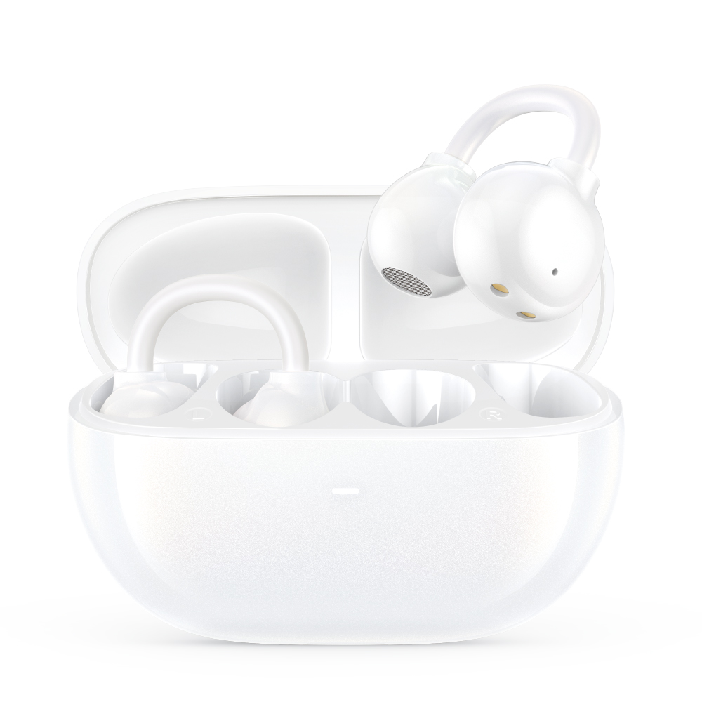 BWOO Bluetooth hörlurar BW39 TWS för running vit