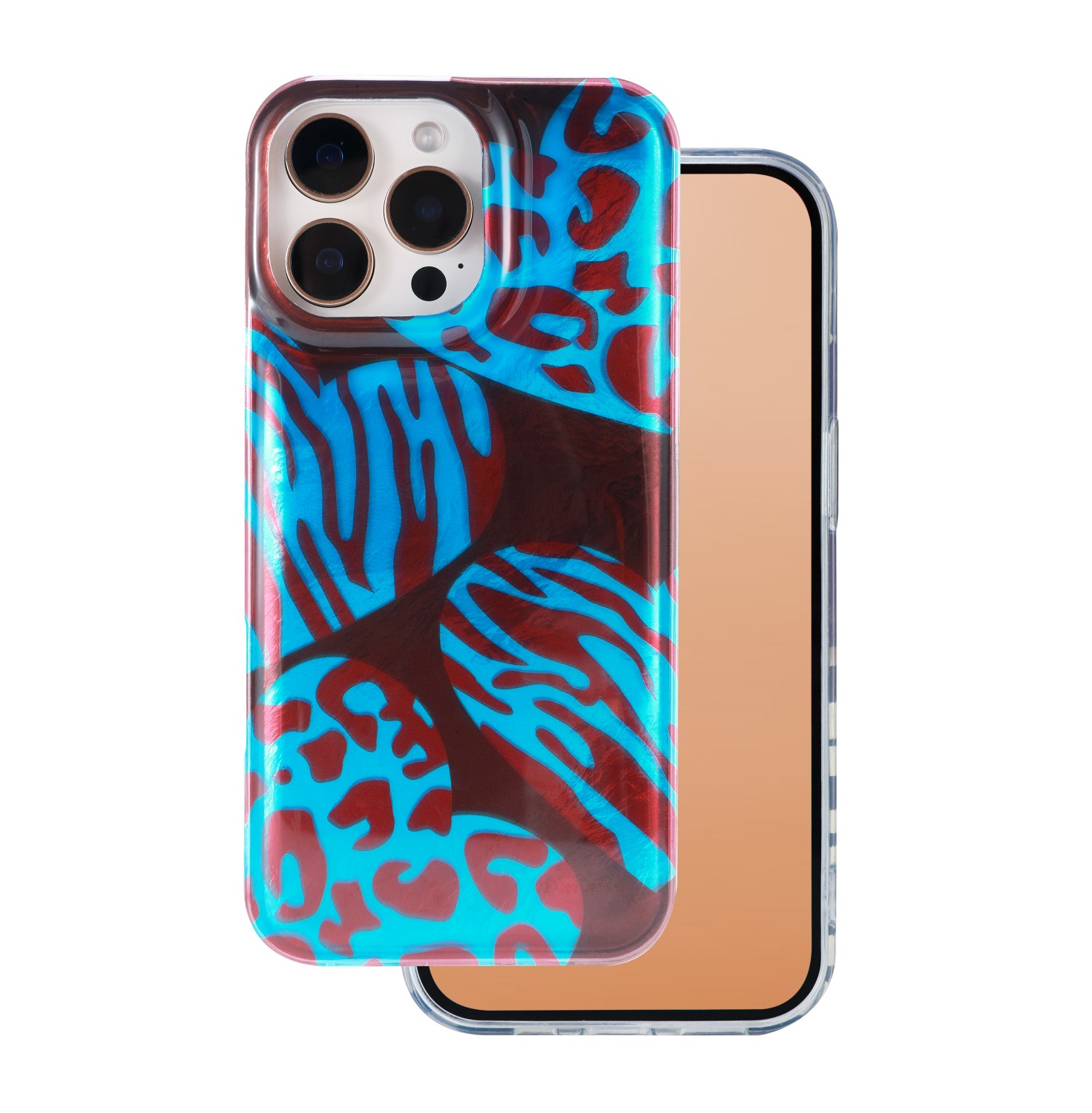 Animal Print skal för iPhone 16 Pro Max Chameleon