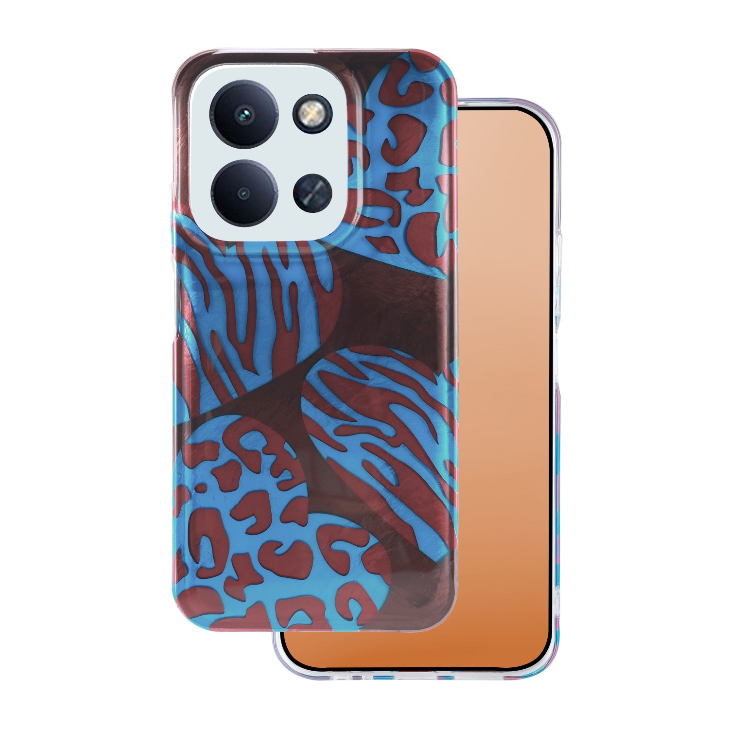 Animal Print skal för Xiaomi Redmi 15C 4G EU / 15C 5G EU Chameleon