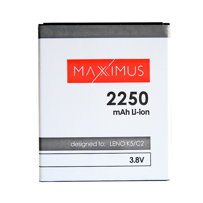 BATTERY MAXXIMUS LENOVO K5 / C2 / K5+ 2250mAh BL259