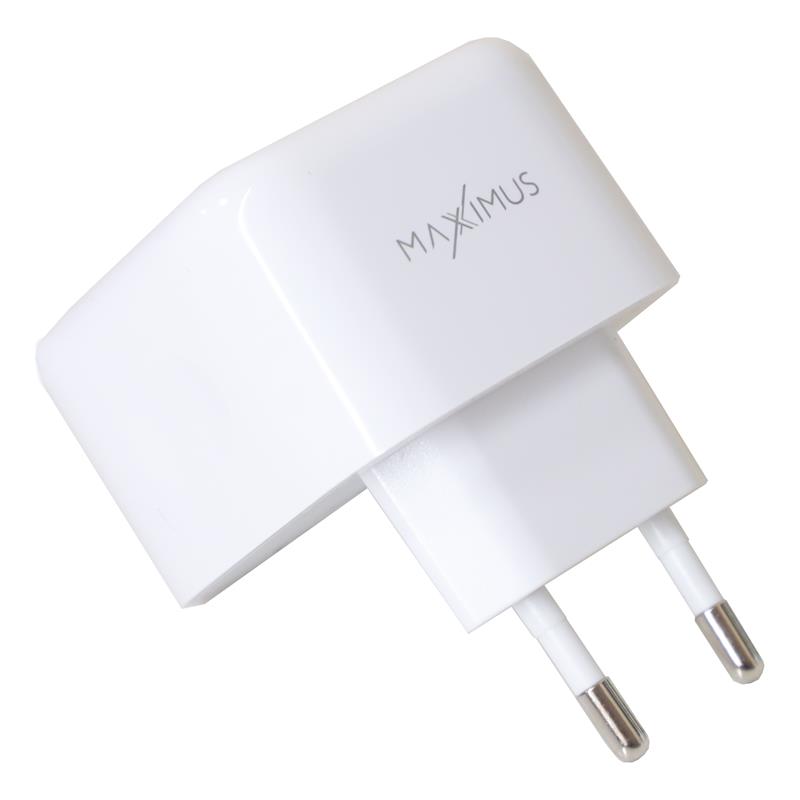 WALL laddare MX THUNDER PD 35W, 2xUSB-C vit
