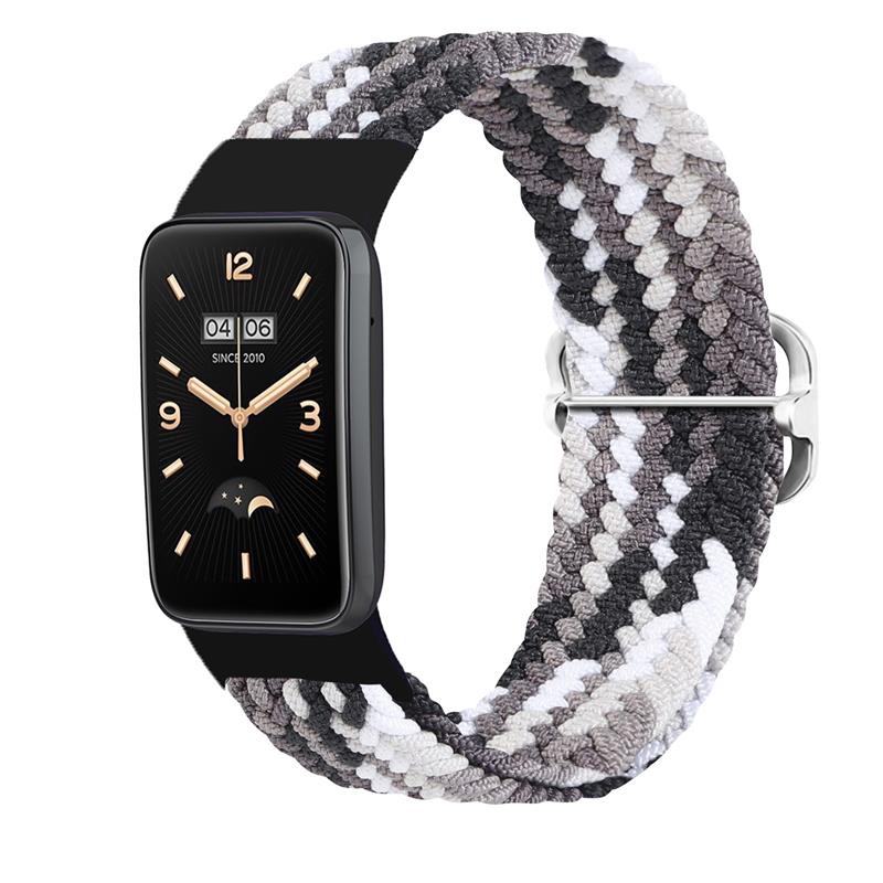 BARIDED STRAP MI BAND 7 PRO / M7 PRO (13) svart AND vit