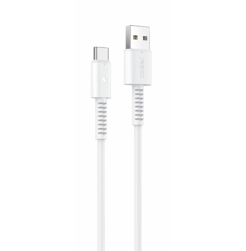 YESIDO kabel CA120 180W USB / TYPE-C 1M PVC 2A vit