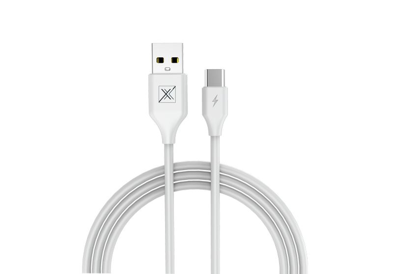 MX SET kabel 2 4A / TYPE-C / 1M vit