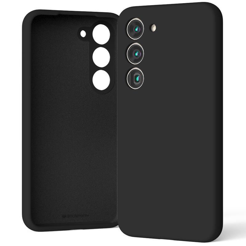 Mercury Silicone fodral för Samsung Galaxy S24 FE svart