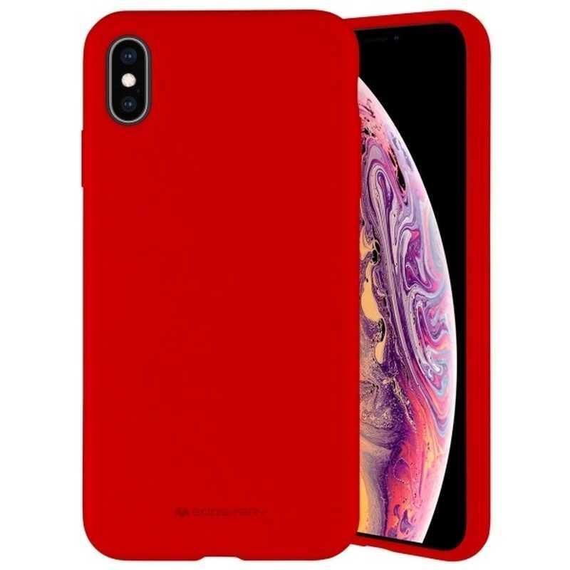 Mercury Silicone fodral för Samsung Galaxy S24 FE röd